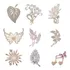 Kit 5 Broche De Strass Tudo Casamento Luxo Linda Presente