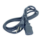 Kit 5 Cabo Força Energia Pc Computador Monitor Tripolar
