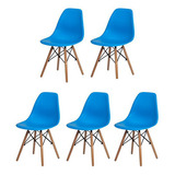 Kit 5 Cadeiras Charles Eames Eiffel