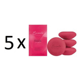 Kit 5 Caixa Sabonete Encanto Irresistível Poderosa Avon