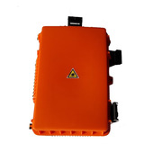 Kit 5 Caixas De Atendimento Cto 1x16 3 Travas Vazia Laranja