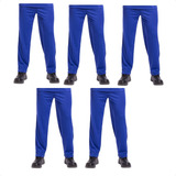 Kit 5 Calça Helanca Colheita Cana Pedreiro Obra Trabalho Ca