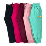 Kit 5 Calça Jogger Infantil Feminina Oferta Blogueirinha