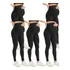 Kit 5 Calça Legging Gestante Maternidade Grávida Plus Size
