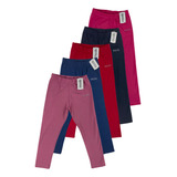 Kit 5 Calca Legging