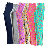 Kit 5 Calca Legging