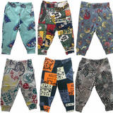 Kit 5 Calças Bebês Mijão Culotes Malha Diversas 