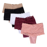 Kit 5 Calcinha Cinta
