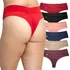 Kit 5 Calcinha Fio Dental Duplo Plus Size Cores Sortidas