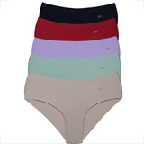 Kit 5 Calcinha Short Conforto A Laser Feminina Atacado