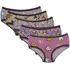 Kit 5 Calcinhas Infantil Luluzinha Algodão Penteado
