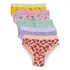 Kit 5 Calcinhas Menina Infantil Estampa Colorida Confortável