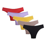 Kit 5 Calcinhas Tanga