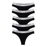 Kit 5 Calcinhas Tanga