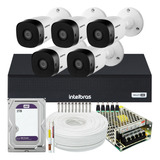 Kit 5 Cameras Intelbras