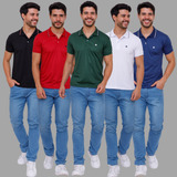 Kit 5 Camisa Cravo