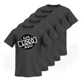 Kit 5 Camisa Masculinas Para Uniforme Empresa Personalizada