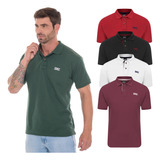 Kit 5 Camisa Polo