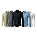 Kit 5 Camisa Social