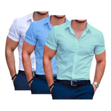 Kit 5 Camisa Social