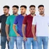 Kit 5 Camisas Gola Polo Masculina Blusa Slim Atacado Piquet