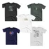 Kit 5 Camisas Malha Masculina Algodão Camisetas Blusas Homem