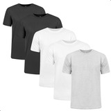 Kit 5 Camisas Masculinas Camisetas Básica
