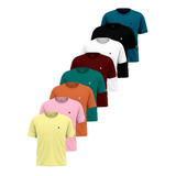 Kit 5 Camiseta Basica