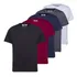  Kit 5 Camiseta Camisa Masculina Basica Algodão Premium Top