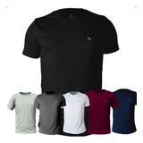 Kit 5 Camiseta Esportiva Masculina Art Fera Proteção Uv Dry