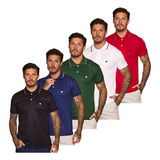 Kit 5 Camiseta Gola
