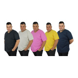 Kit 5 Camiseta Gola