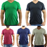 Kit 5 Camiseta Gola