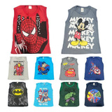 Kit 5 Camiseta Infantil