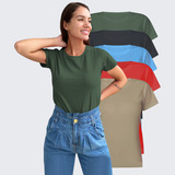 Kit 5 Camiseta Uva7