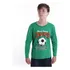 Kit 5 Camisetas Blusa Básica Infantil Manga Longa Inverno