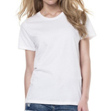 Kit 5 Camisetas Brancas
