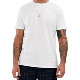 Kit 5 Camisetas Brancas