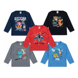 Kit 5 Camisetas De