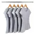 Kit 5 Camisetas Malha Fria Baby Look Lisa Para Uniformes