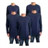 Kit 5 Camisetas Malha Fria Masculina Manga Longa Uniforme