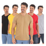 Kit 5 Camisetas Masculina