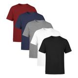 Kit 5 Camisetas Masculinas