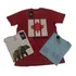 Kit 5 Camisetas Original Tamanho Grande Plus Size 