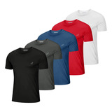 Kit 5 Camisetas Parvori Dry Fit