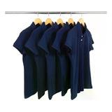 Kit 5 Camisetas Polo
