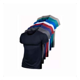 Kit 5 Camisetas Proteção Solar Camisa Uv Malha Fria 889an4