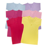 Kit 5 Camisolas Senhora