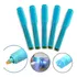 Kit 5 Caneta Nota Falsa Testador Dinheiro Luz Ultravioleta Cor Azul/roxo