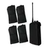 Kit 5 Capa Couro Com Clip De Radio Comunicador Ep450 Dep450